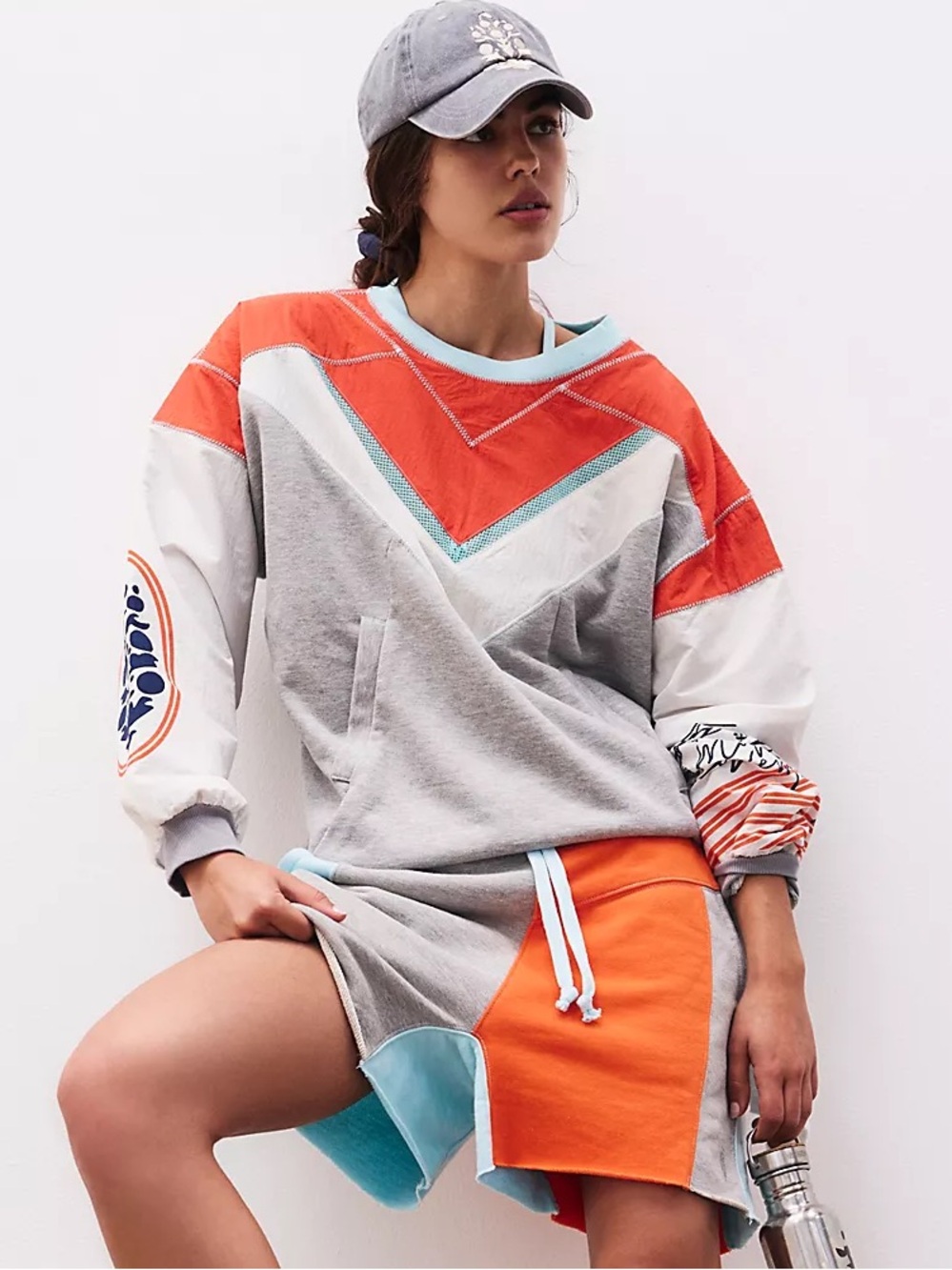 Free People Piece Of Me Pullover Size Small Oversized NWOT